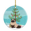 Colorpoint Persian Himalayan Cat Christmas Ceramic Ornament CK4759 product image at NuMercy