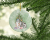 Sheltie Blue Merle Christmas Presents and Tree Ceramic Ornament product image at NuMercy 2