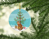 Bengal Cat Christmas Ceramic Ornament CK4747 product image at NuMercy 2