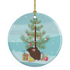 Baby Mouse Merry Christmas Ceramic Ornament product image at NuMercy