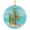 Clown Loach Fish Merry Christmas Ceramic Ornament product image at NuMercy