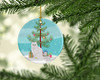Chinchilla Persian Longhair Cat Christmas Ceramic Ornament CK4758 product image at NuMercy 2