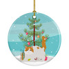 Exotic Shorthair Cat Christmas Ceramic Ornament CK4623 product image at NuMercy