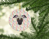 Argentine Pila Dog Merry Christmas Ceramic Ornament WDK1485 product image at NuMercy 2