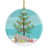 British Shorthair Cat Christmas Ceramic Ornament CK4575 product image at NuMercy