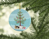 Dumbo Rat Merry Christmas Ceramic Ornament product image at NuMercy 2