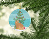Selkirk Rex Cat Christmas Ceramic Ornament CK4790 product image at NuMercy 2