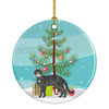 Tricolour Aegean Cat Christmas Ceramic Ornament CK4548 product image at NuMercy