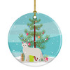 Aphrodite Giant Cat Christmas Ceramic Ornament CK4558 product image at NuMercy