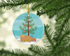Persian Modern Cat Christmas Ceramic Ornament CK4678 product image at NuMercy 2