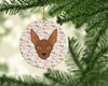 Abyssinian Sand Terrier Merry Christmas Ceramic Ornament WDK1482 product image at NuMercy 2
