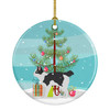 Japanese Bobtail Cat Christmas Ceramic Ornament CK4633 product image at NuMercy
