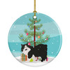 Cymric Cat Christmas Ceramic Ornament CK4599 product image at NuMercy