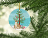 Singapura Cat Christmas Ceramic Ornament CK4795 product image at NuMercy 2