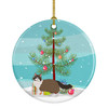 Ragdoll Cat Christmas Ceramic Ornament CK4692 product image at NuMercy