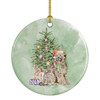 Briard Christmas Presents and Tree Ceramic Ornament product image at NuMercy