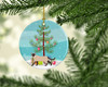 Siamese Traditional Cat Christmas Ceramic Ornament CK4713 product image at NuMercy 2