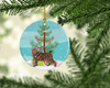 Pixie Bob Cat Christmas Ceramic Ornament CK4686 product image at NuMercy 2
