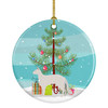 Balinese Cat Christmas Ceramic Ornament CK4565 product image at NuMercy
