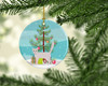 Burmilla Cat Christmas Ceramic Ornament CK4577 product image at NuMercy 2