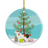 Korean Bobtail Cat Christmas Ceramic Ornament CK4639 product image at NuMercy
