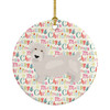 Glen of Imal #2 Merry Christmas Ceramic Ornament product image at NuMercy