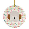 Havanese Dog Merry Christmas Ceramic Ornament product image at NuMercy