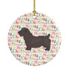 Glen of Imal #1 Merry Christmas Ceramic Ornament product image at NuMercy