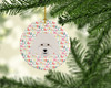 Bolognese Merry Christmas Ceramic Ornament WDK1489 product image at NuMercy 2