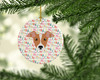 Italian Greyhound Merry Christmas Ceramic Ornament WDK1510 product image at NuMercy 2