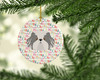 Odis Dog Merry Christmas Ceramic Ornament product image at NuMercy 2