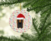 Great Dane Merry Christmas Ceramic Ornament WDK1466 product image at NuMercy 2