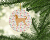 Afghan Hound Merry Christmas Ceramic Ornament WDK1853 product image at NuMercy 2