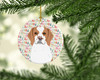 Beagle Red and White Red Ticked #1 Christmas Ceramic Ornament product image at NuMercy 2