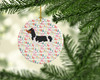Brazilian Terrier Merry Christmas Ceramic Ornament product image at NuMercy 2