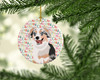 Australian Shepherd Blue Merle Puppy #1 Christmas Ceramic Ornament product image at NuMercy 2