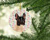 French Bulldog Fawn #3 Christmas Ceramic Ornament product image at NuMercy 2