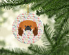 Pekingese Merry Christmas Ceramic Ornament WDK1528 product image at NuMercy 2