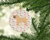 Shar Pei Merry Christmas Ceramic Ornament WDK1978 product image at NuMercy 2