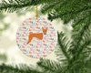 Basenji Merry Christmas Ceramic Ornament WDK1779 product image at NuMercy 2