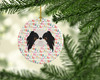 Japanese Chin Merry Christmas Ceramic Ornament WDK1512 product image at NuMercy 2