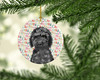 Doodle Black #2 Christmas Ceramic Ornament product image at NuMercy 2