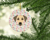 Sato Dog Merry Christmas Ceramic Ornament WDK1538 product image at NuMercy 2
