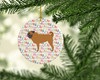 Pug Merry Christmas Ceramic Ornament WDK1894 product image at NuMercy 2