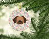Tibetan Spaniel Merry Christmas Ceramic Ornament WDK1543 product image at NuMercy 2