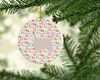 Westie Merry Christmas Ceramic Ornament WDK2035 product image at NuMercy 2