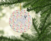 Dalmatian Merry Christmas Ceramic Ornament WDK1794 product image at NuMercy 2