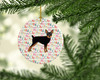 Miniature Pinscher Merry Christmas Ceramic Ornament WDK1811 product image at NuMercy 2