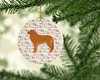 Leonberger Merry Christmas Ceramic Ornament product image at NuMercy 2