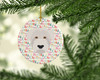 Glen of Imaal Merry Christmas Ceramic Ornament product image at NuMercy 2